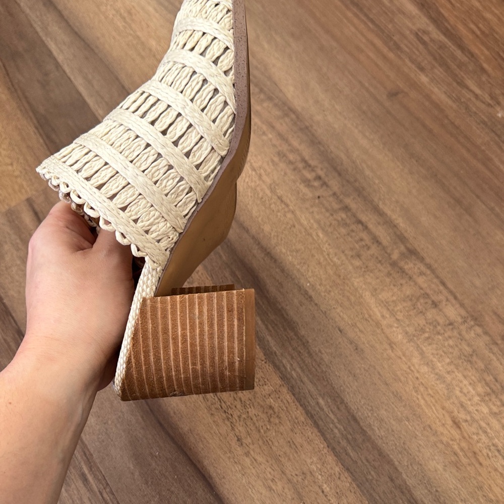 DV by Dolce Vita Cream Textured Mules - Picture 5 of 5